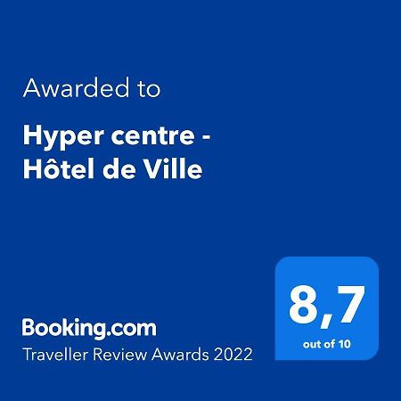 Hyper Centre - Hotel De Ville Reims Eksteriør billede